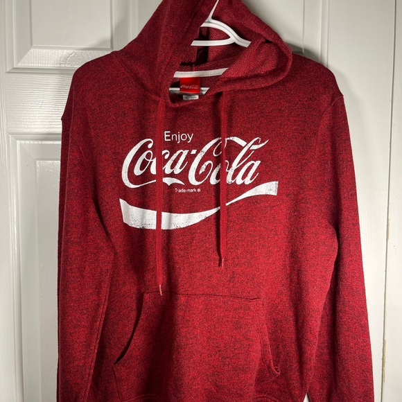 Coca-Cola‎ Pullover Hoodie With Pocket size Medium - Picture 1 of 4